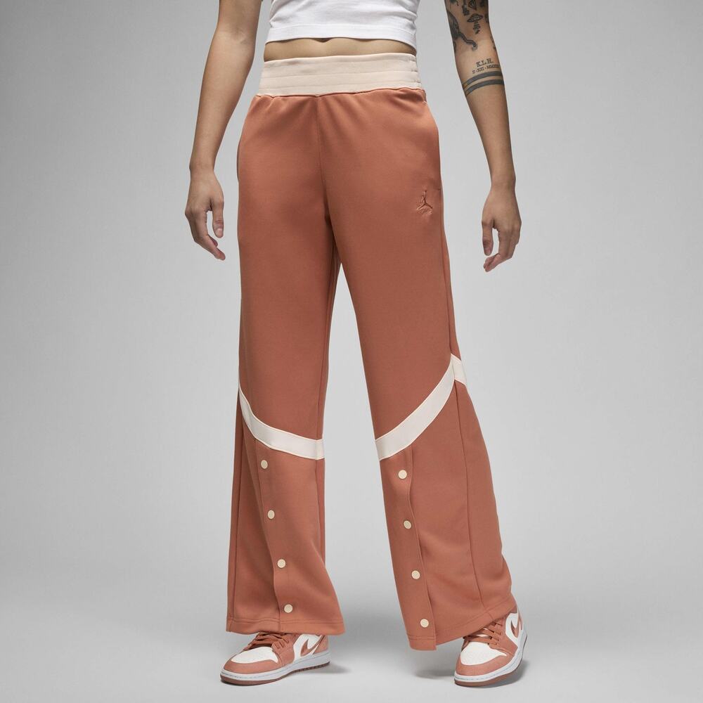Air Jordan (Her)itage Snap Track Pants Women’s XS Sky J Orange Guava Ice RARE